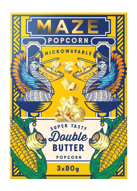 MAZE Popcorn Double Butter 16 units/case