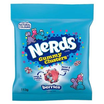 Nerds Gummy Cluster Very Berry 113g 10 units/case