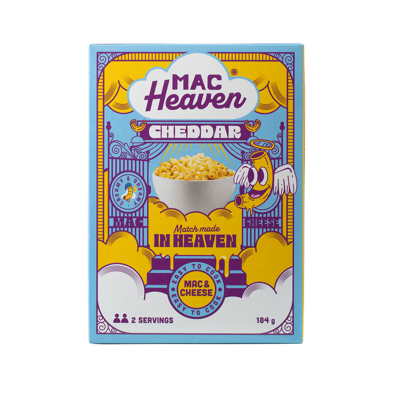 MacHeaven Cheddar 10st/förp