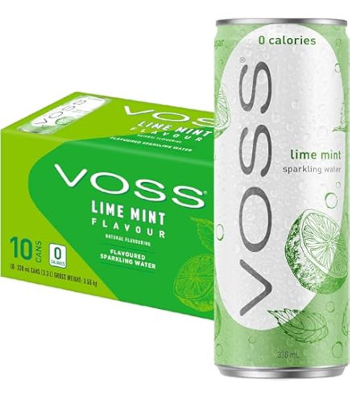 Voss Water Lime Mint 330ml 10st/förp
