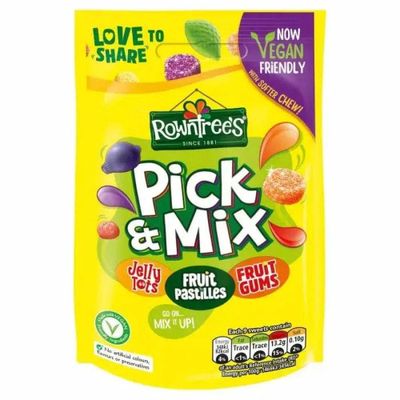 Rowntrees Pick n Mix Pouch 10 units/case
