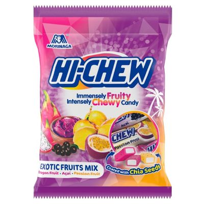 Hi Chew Exotic Fruit Mix Bag 6st/låda 