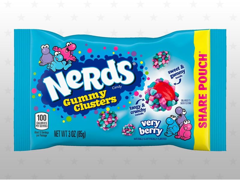 Nerds Gummy Cluster Very Berry 12st/förp