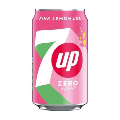 7Up Pink Lemoande 330ml/24 st