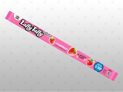 Wonka Laffy Taffy Rope Strawberry Förp/24st