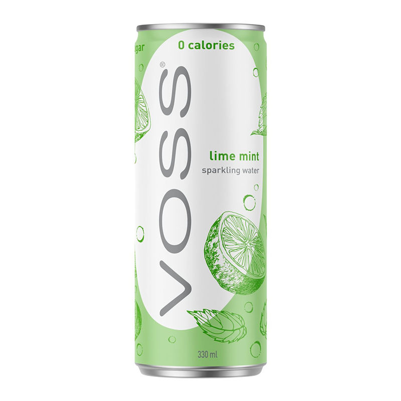 Voss Water Lime Mint 330ml 10st/förp