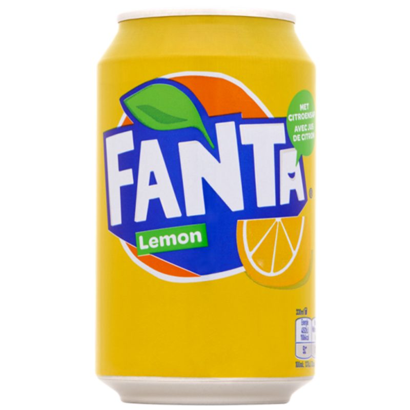 Fanta lemon 24 units/case