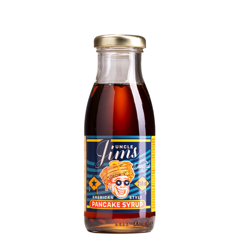 Uncle Jim Pancake syrup 12st/förp 