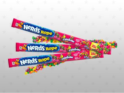 Nerds Rope Rainbow förp/24st