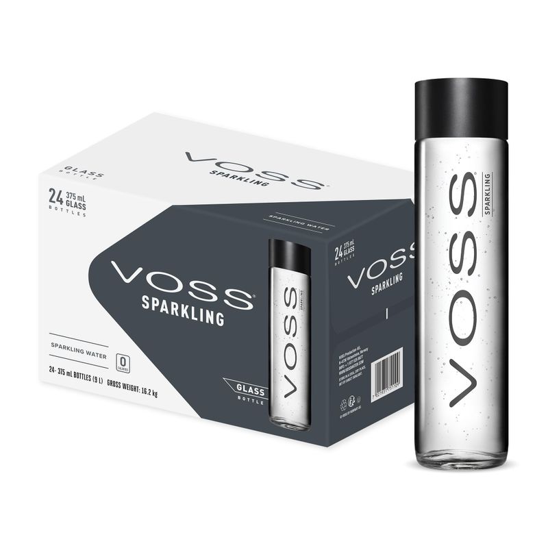 Voss Water Sparkling 375ml 24st/förp