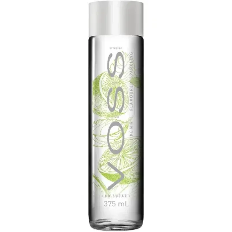 Voss Water Lime Mint 375ml 12st/förp