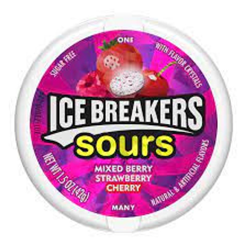 Ice Breakers Sours Berry förp/8st