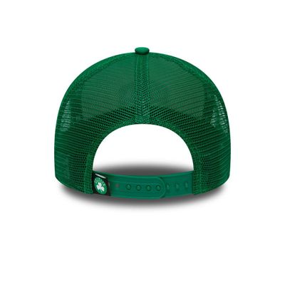 Boston Celtics Team Arch Green A-Frame Trucker Cap - New Era