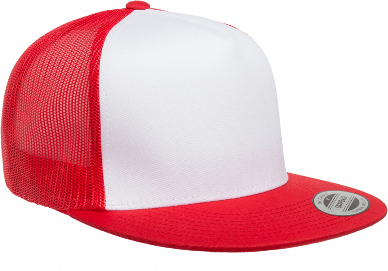 YP Classics Trucker Red/White 6006 - Flexfit/Yupoong