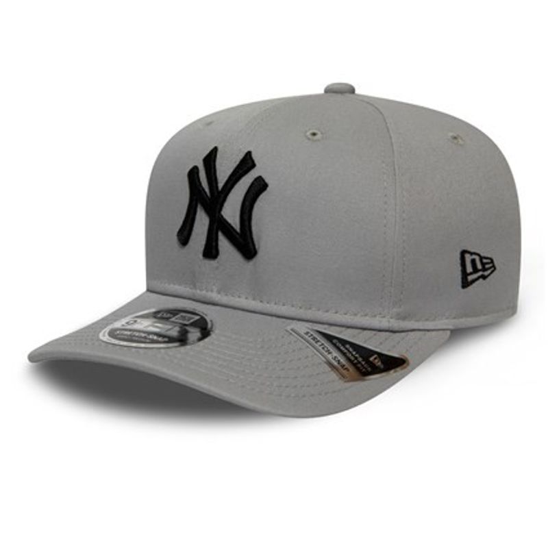 New York Yankees League Essential Grey Stretch Snap 9Fifty - New Era