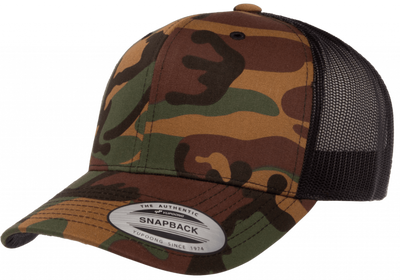 Trucker Keps Forest Camo - Yupoong