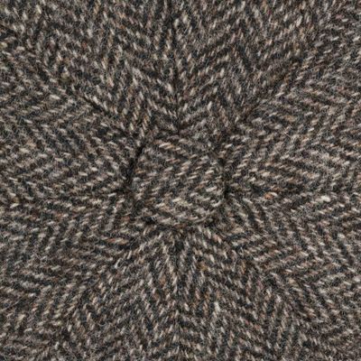 Hatteras Wool Herringbone Grey/Brown - Stetson