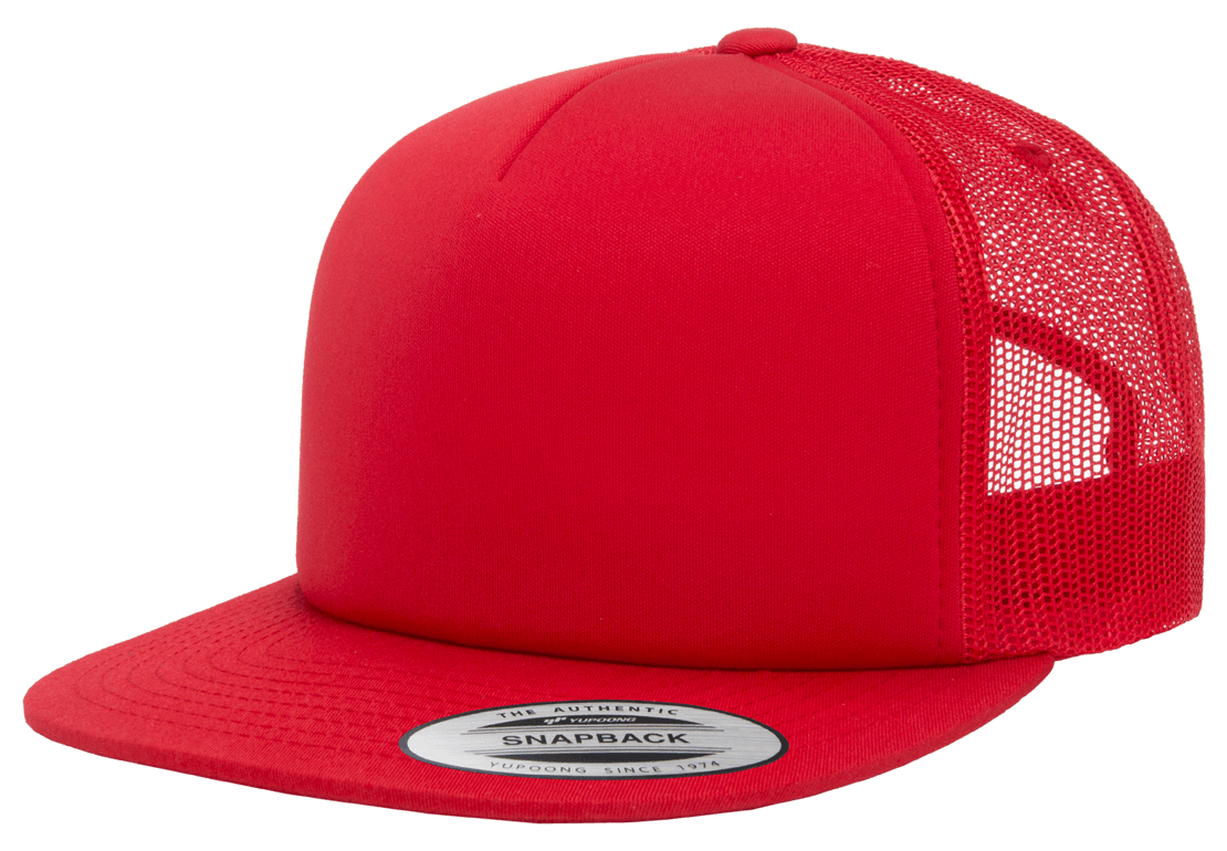 Foam trucker red 6005FF - Yupoong