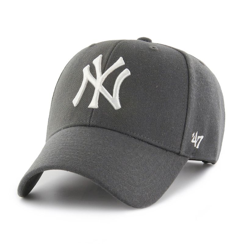 MVP New York Yankees Charcoal Snapback - 47 Brand - Fri frakt