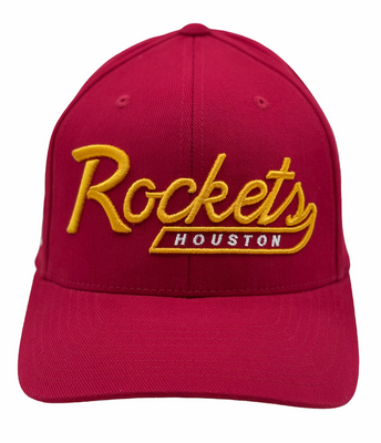 Houston Rockets Vintage Tailscript Red 110 - Mitchell & Ness