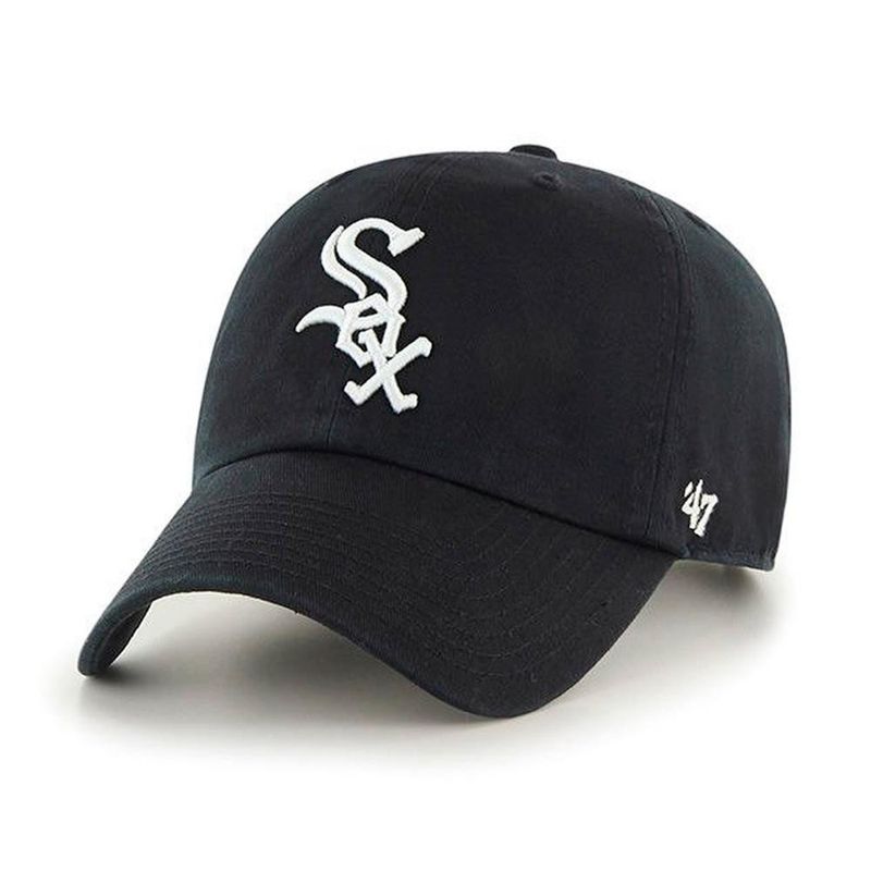 MLB Chicago White Sox HOME '47 CLEAN UP Black- '47 Brand