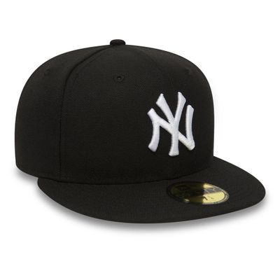 NY Yankees MLB Basic Black/White 59Fifty - New Era