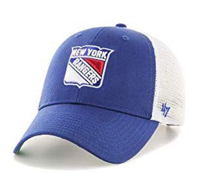 NHL New York Rangers Branson Mesh BLue Trucker   - '47 Brand