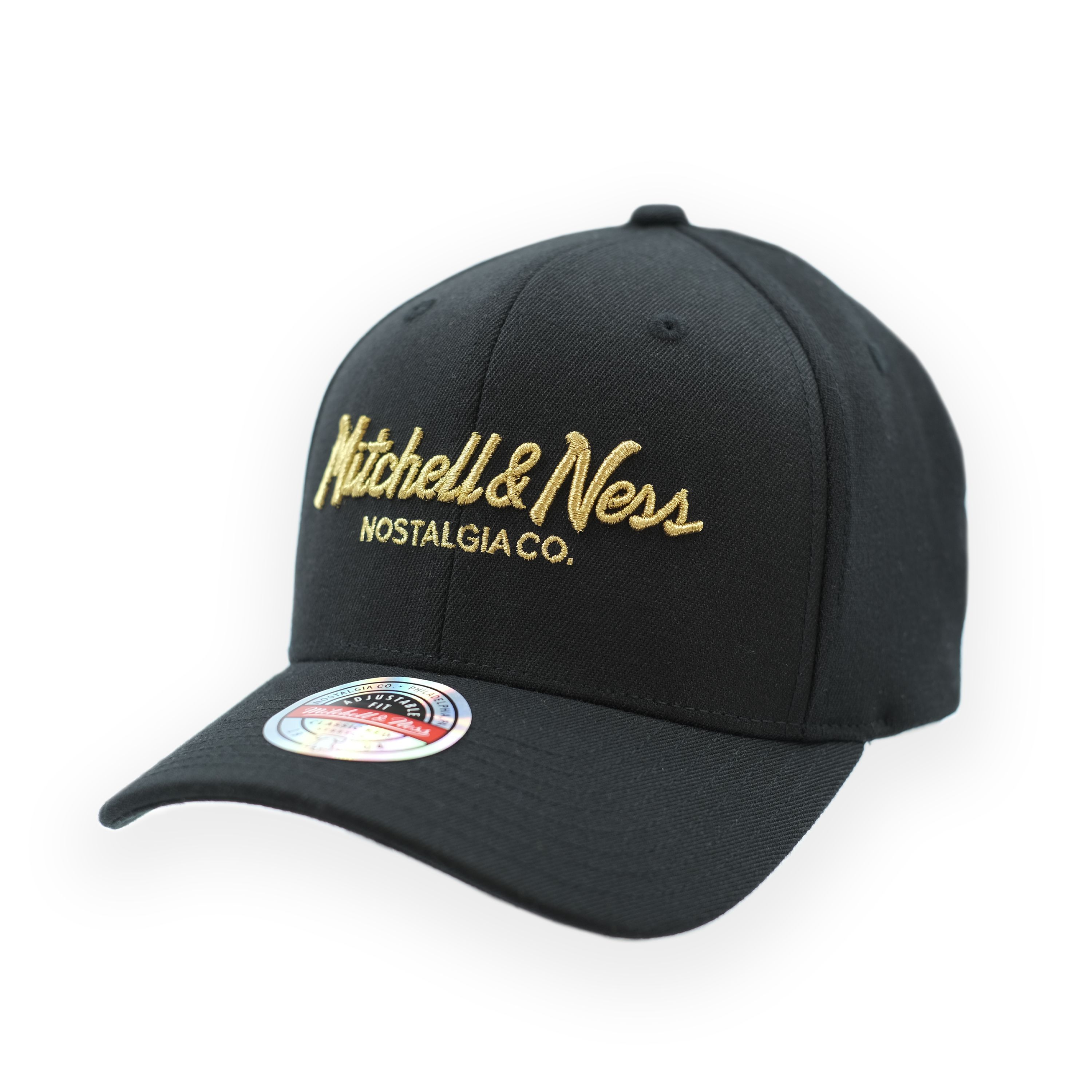 Own Brand Pinscript Black/Gold Mitchell & Ness