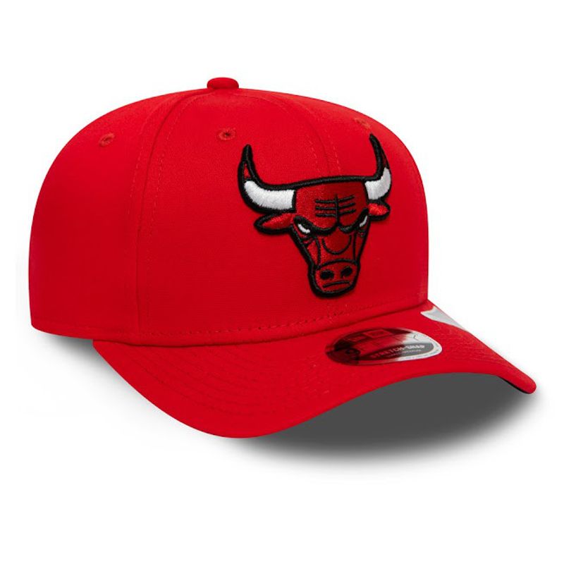 9fifty Chicago Bulls Stretch Snap Red/Black Snapback - New Era