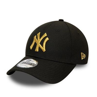 9forty New York Yankees POP Logo Black/Gold REPREVE® - New Era