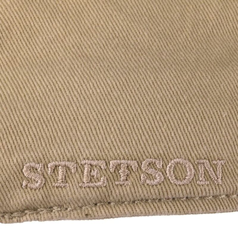 Texas Cotton Beige UV 40+ Gubbkeps/Flat Cap - Stetson