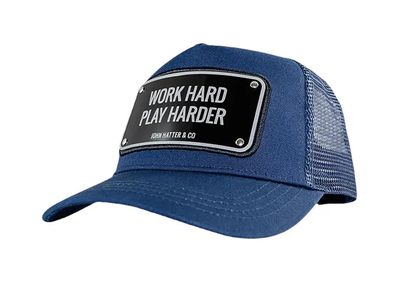 Work Hard Play Harder Trucker - John Hatter & Co