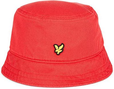 Cotton Twill Gala Red Bucket Hat - Lyle & scott