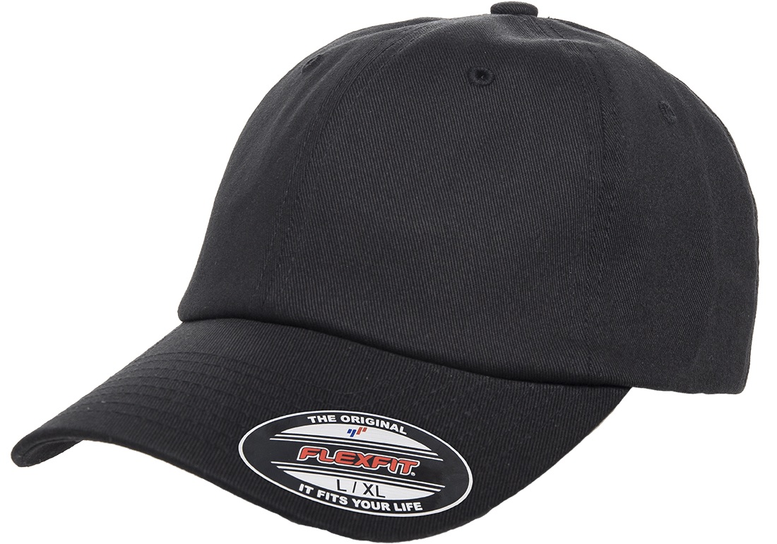 Dad Cap från Flexfit 6745 black