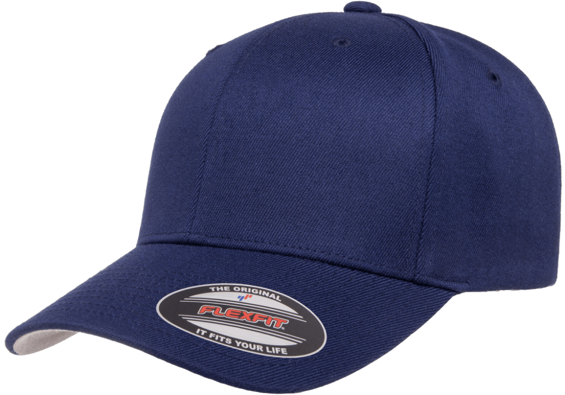 Baseball wool Flexfit keps Navy 6477 - Flexfit