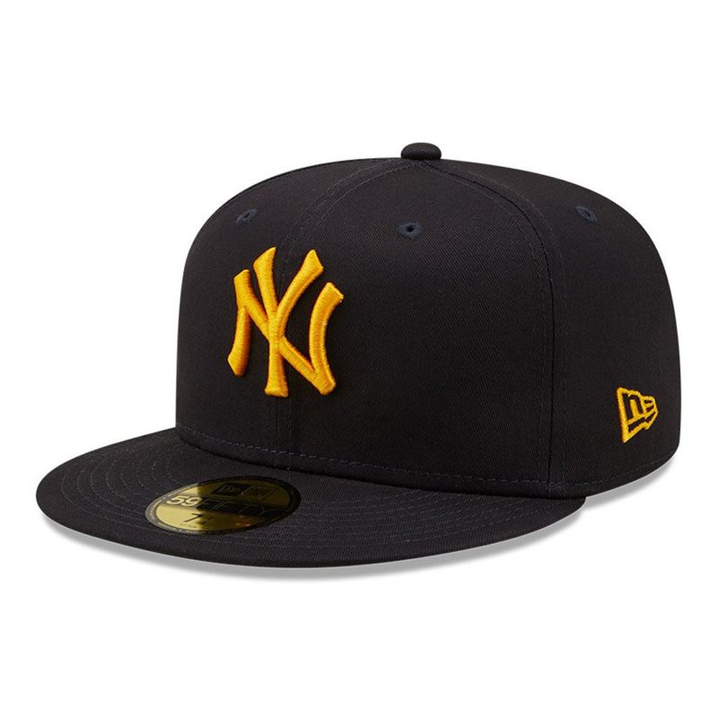 NY Yankees MLB League Essential Navy/Gold 59Fifty - New Era