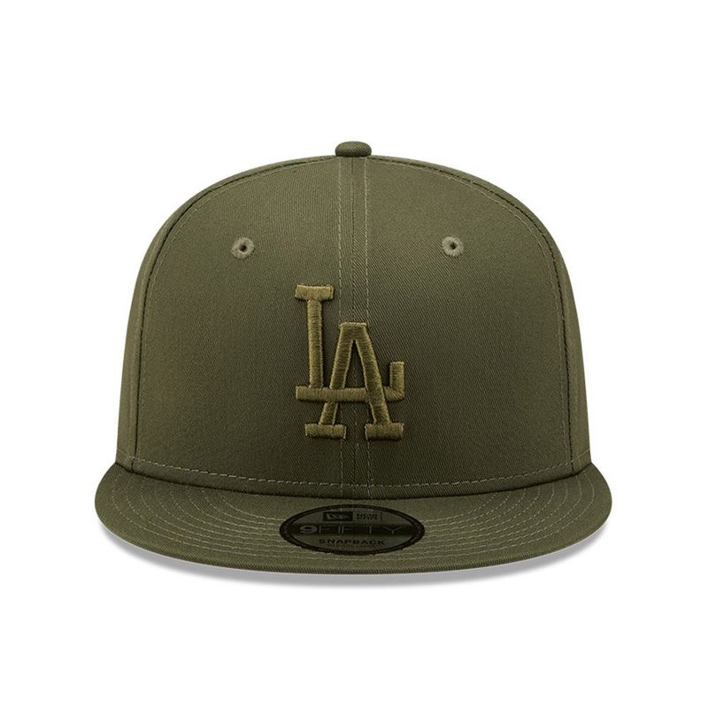 Los Angeles Dodgers League Essential Green 9FIFTY Snapback - New Era