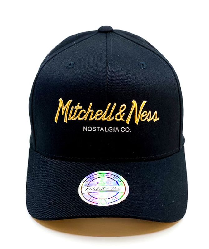 Own Brand Pinscript Black/Gold Red Classic - Mitchell & Ness