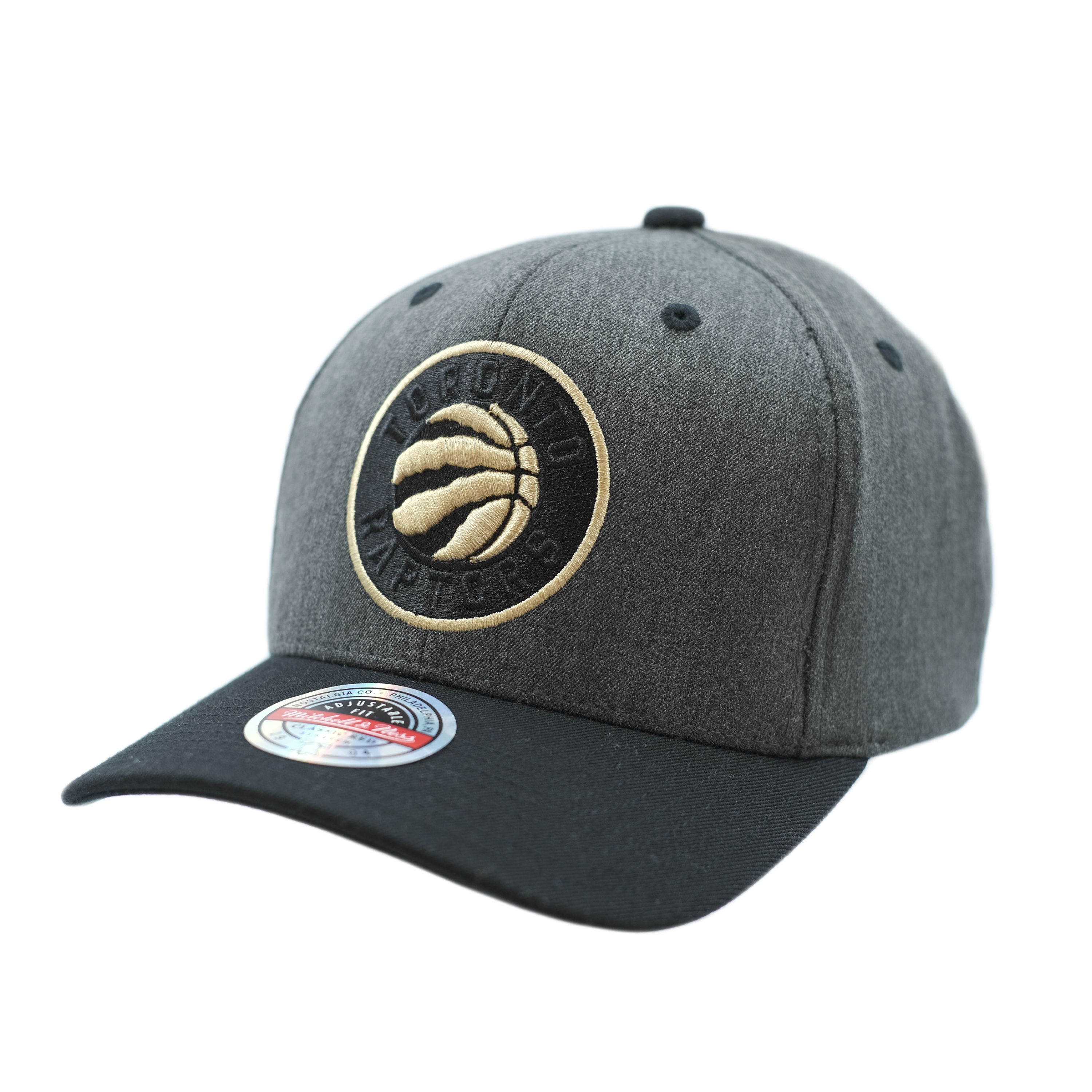 Process Snapback Toronto Raptors Dark Grey Snapback