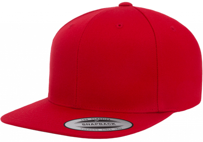 YP Classics Premium Snapback Red 6089Youth  - Yupoong