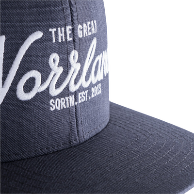 The Great Norrland Black Snapback Charcoal - SQRTN