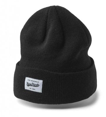 Gaston Youth Beanie Black - State of wow
