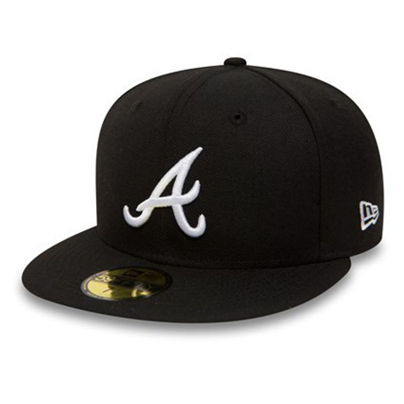 Atlanta Braves Essential Black MLB 59Fifty - New Era