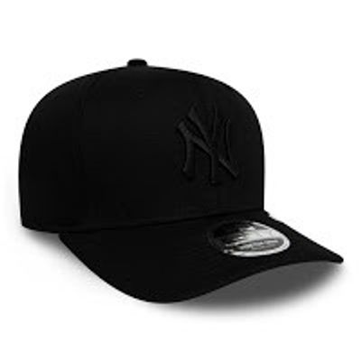 9fifty Tonal Black Stretch Snap New York Yankees Black - New Era