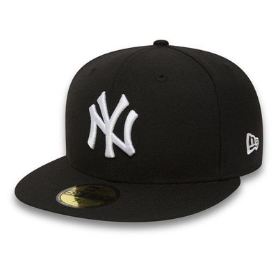 NY Yankees MLB Basic Black/White 59Fifty - New Era