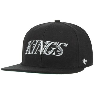 Los Angeles Kings Kool Savas Black Snapback - '47