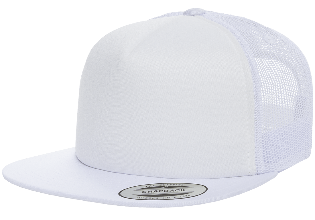 Foam trucker white 5005FF - Yupoong