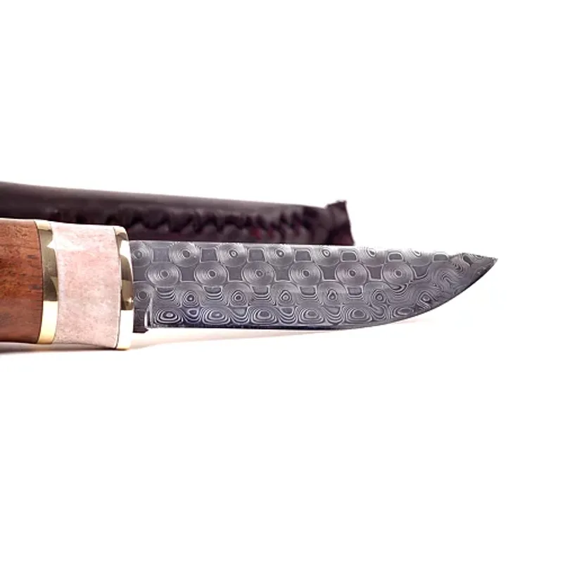 Jaktkniv Hieno Damasteel® Rose™