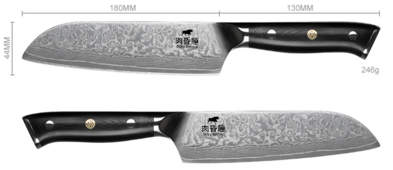 Niku Konsui Santokukniv 18cm