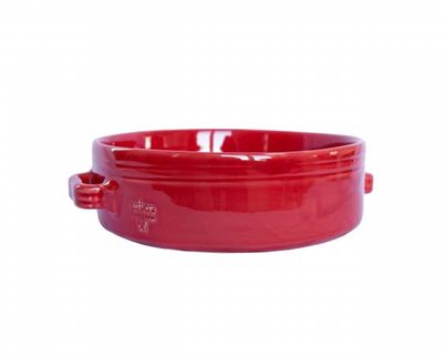 TOSCANA - GRATÄNGFORM RUND MED RÄNDER 20 CM